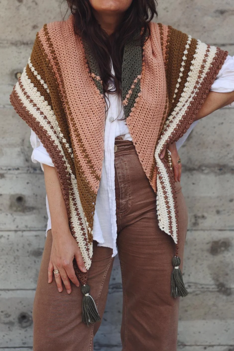 Vista Wrap Crochet Pattern — Two of Wands